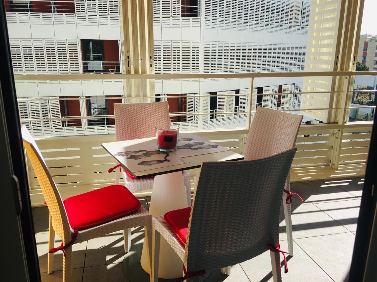 Vacances A Nice Terrasse Ensoleillee & Parking A La Gare Du Sud Ngoại thất bức ảnh