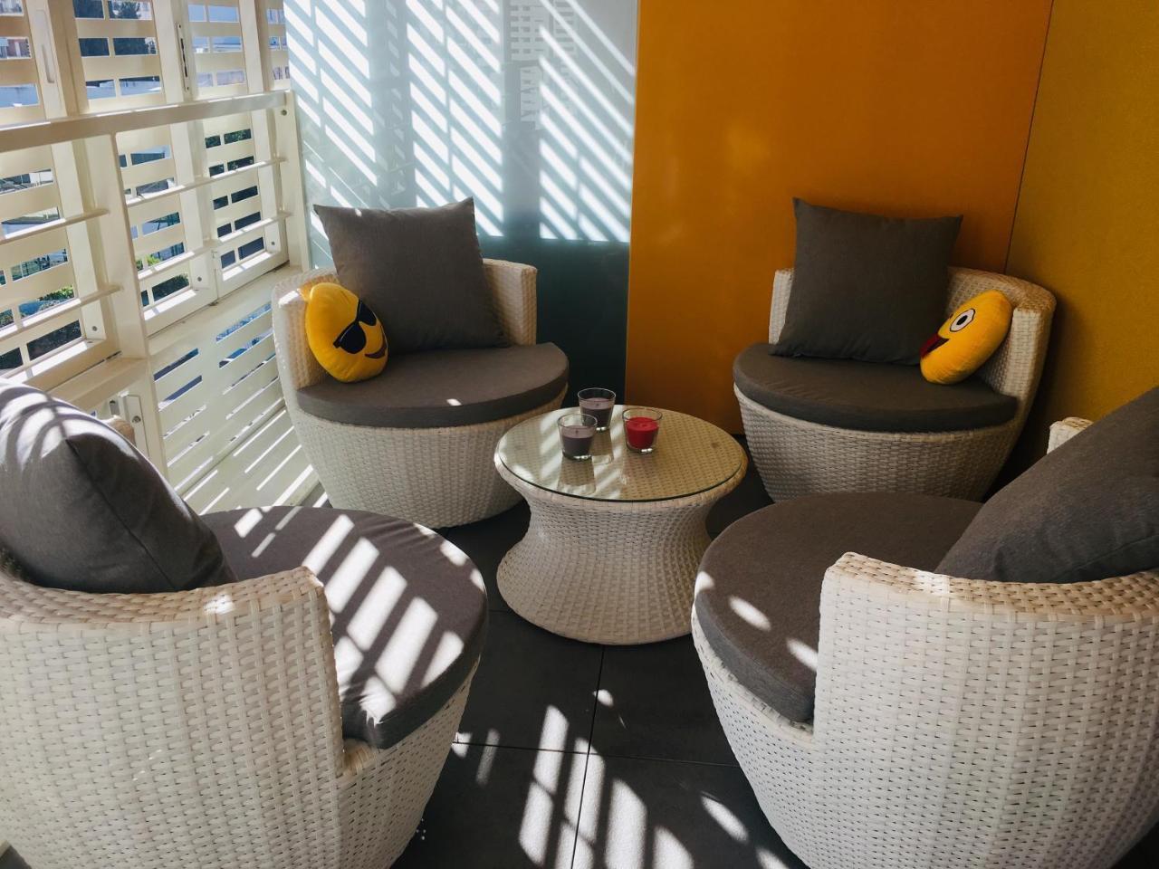 Vacances A Nice Terrasse Ensoleillee & Parking A La Gare Du Sud Ngoại thất bức ảnh