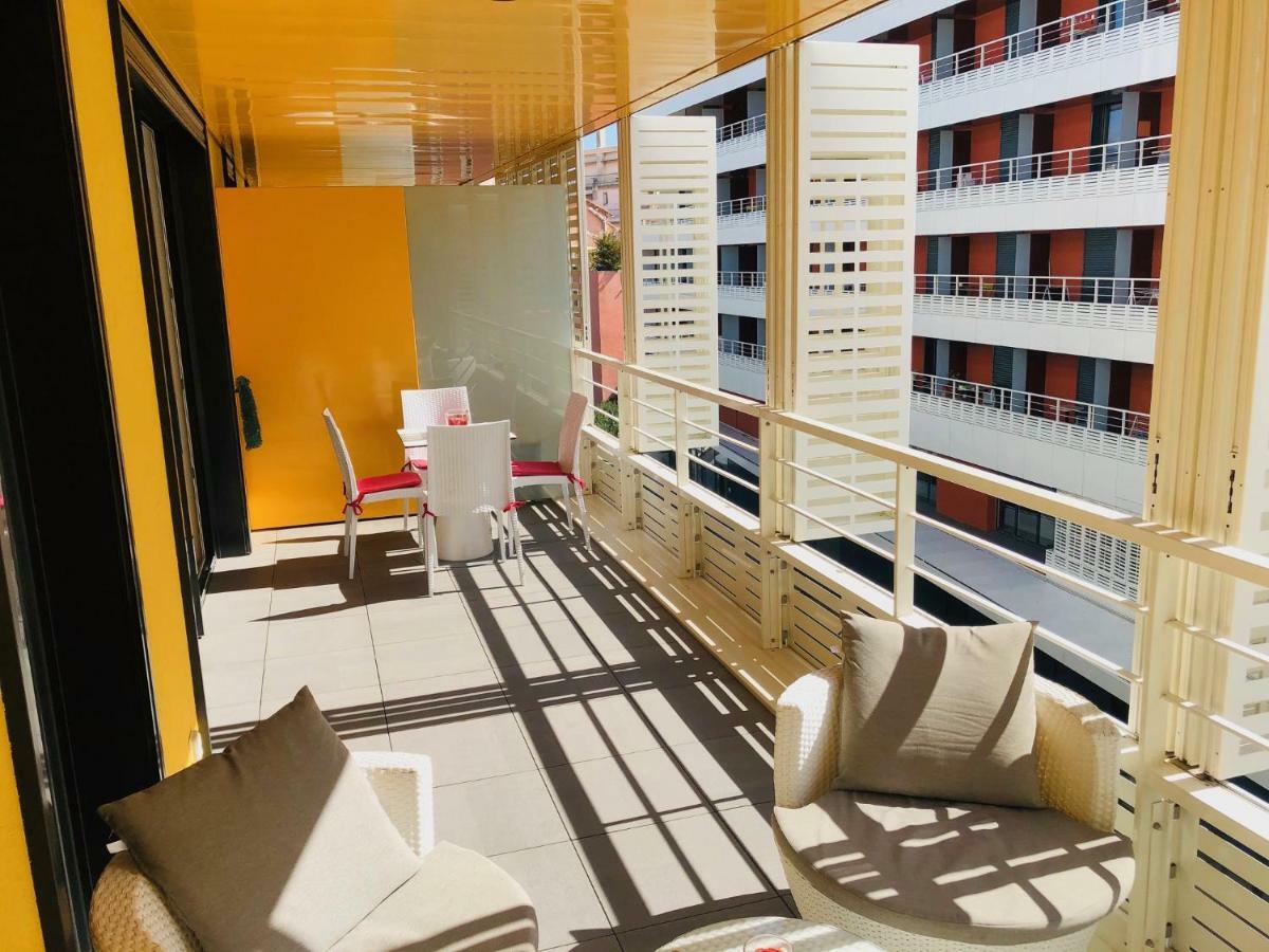Vacances A Nice Terrasse Ensoleillee & Parking A La Gare Du Sud Ngoại thất bức ảnh